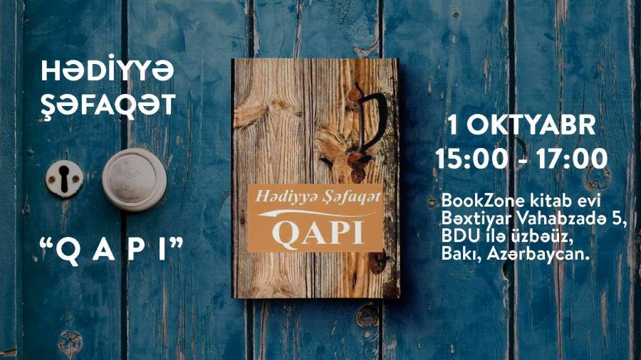 Hədiyyə Şəfaqət "Qapı"nı təqdim edəcək<b style="color:red"></b>