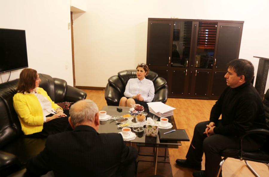 Almaniyalı alim Tərcümə Mərkəzində<b style="color:red"></b>
