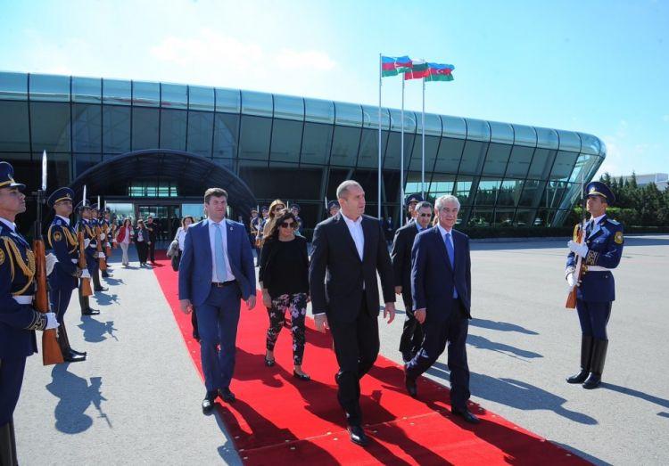 Bolqarıstan prezidentinin Azərbaycana səfəri başa çatdı<b style="color:red"></b>