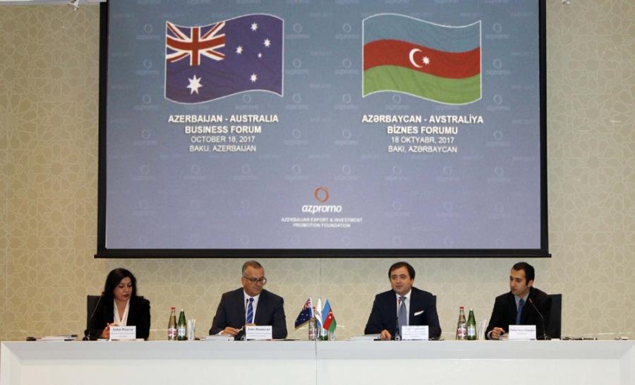Azərbaycan-Avstraliya biznes forumu keçirildi<b style="color:red"></b>