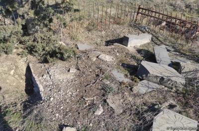Erməni vandalizminə məruz qalan Sarallı Xəştab kəndi