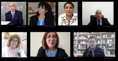 Azərbaycanlı alim Nəvai ilə bağlı videokonfransda çıxış edib