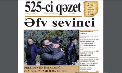 Bu şənbə "525-ci qəzet"də - ANONS