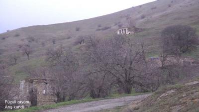Füzuli rayonunun Arış kəndi - VİDEO