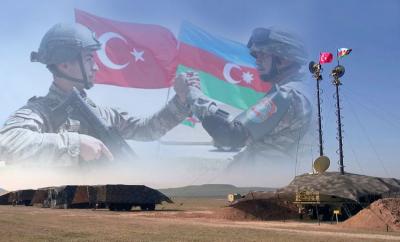 Ordumuz Türkiyənin rabitə qoşunları ilə birgə təlimlərə başlayıb - VİDEO
