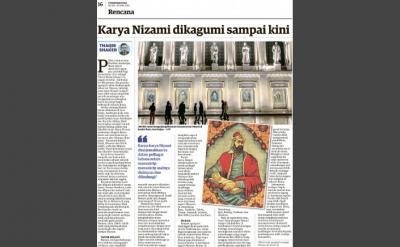 Nizami Gəncəvi fenomeni Malayziya mətbuatında