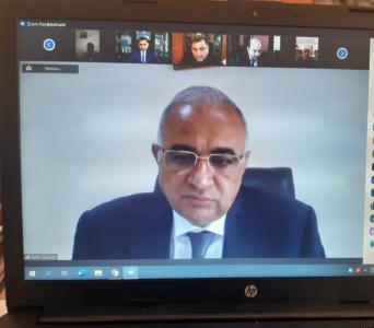 Pambıq sahələrinin su təminatı mövzusunda videokonfrans