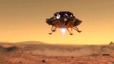 Çinin kosmik gəmisi uğurla Marsa eniş edib
