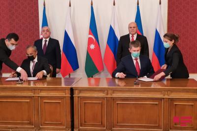 Azərbaycanla Rusiya arasında altı sənəd imzalanıb