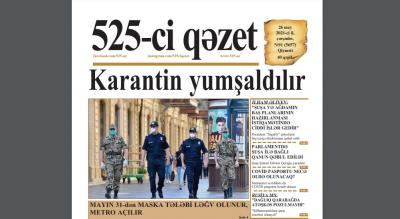 "525-ci qəzet"in 26 may sayında nələr var? - ANONS