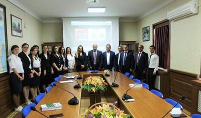 AMEA Naxçıvan Bölməsində Şəmil Sadiqlə görüş - Foto 