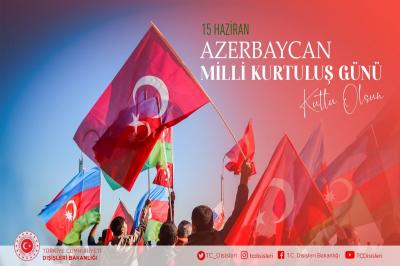 Türkiyə XİN Azərbaycan xalqını Qurtuluş Günü münasibətilə təbrik edib