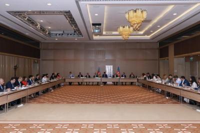 İstanbulda Azərbaycanlıların Koordinasiya Şuralarının iclası keçirilib