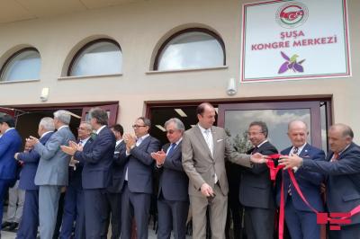 Ankarada Şuşa Konqres Mərkəzinin açılışı olub