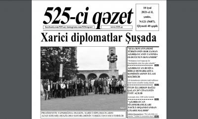 Bu şənbə "525-ci qəzet"də - ANONS