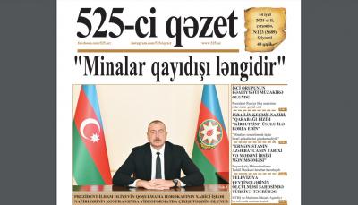 "525-ci qəzet"in 14 iyul sayında nələr var? - ANONS