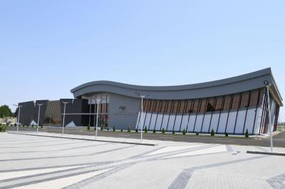 Goranboy Olimpiya İdman Kompleksinin açılışı olub 