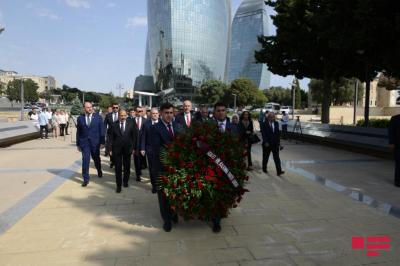 "Qarabağın azadlığını təmin edən bütün şəhidlərimizə rəhmət diləyirəm"