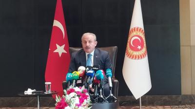 “Ermənistanın hücumları bu ölkənin bölgə savaşı çıxarmaq potensialı olduğunu göstərdi” -  Mustafa Şentop