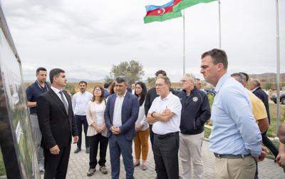 Qubernator Zəngilanda “Ağıllı kənd”lə tanış oldu -  Foto