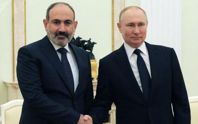 Putin Paşinyanı təbrik etdi