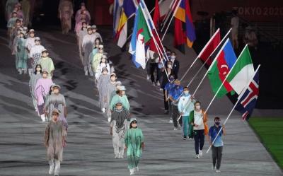 Tokio olimpiadasının bağlanış mərasimi start götürüb