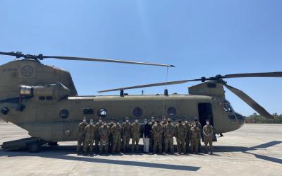 ABŞ yanğınlarla mübarizə üçün Türkiyəyə 2 helikopter göndərib