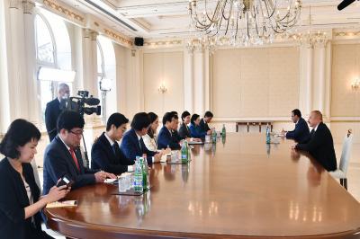 Prezident Koreya Milli Assambleyasının sədrini qəbul edib - Yenilənib