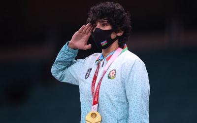 Paralimpiya çempionu olan Azərbaycan cüdoçuları mükafatlandırılıblar