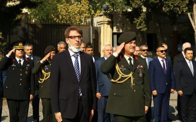 Türkiyə səfirliyində Zəfər Bayramı qeyd edilib