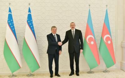 İlham Əliyev Özbəkistan Prezidentini təbrik edib