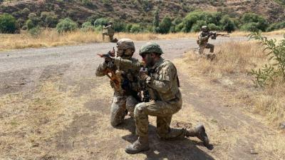 Laçında "Birgə Komando Əməliyyatı" təlimi keçirilir
