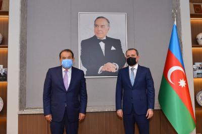 Ceyhun Bayramov Türk Şurasının Baş katibi ilə görüşüb