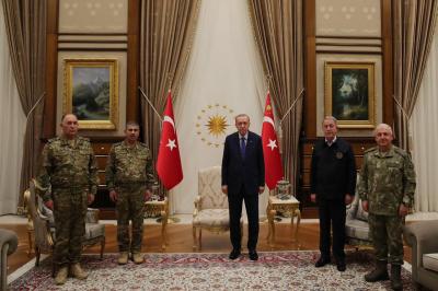 Rəcəb Tayyib Ərdoğan Zakir Həsənovla görüşüb