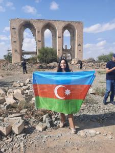 Qarabağdan gəlirik! - Fidan Nəsirlinin Ağdam təəssüratı