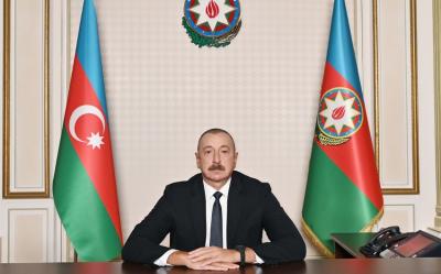 Azərbaycan Prezidenti almaniyalı həmkarını təbrik edib