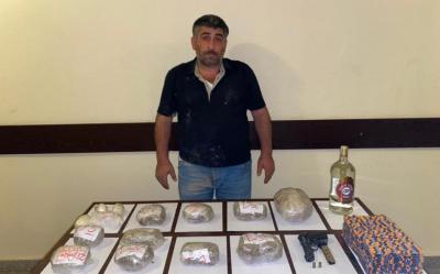 İrandan Azərbaycana narkotik gətirilməsinin qarşısı alınıb