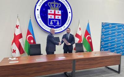 Azərbaycan və Gürcüstanın Baş prokurorları arasında görüş olub