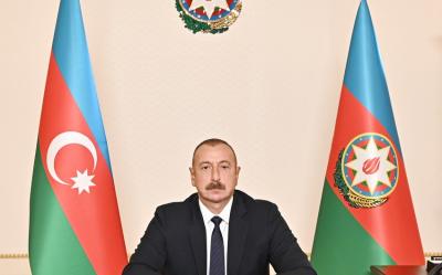 Prezident Edilli kəndində aşkarlanan kütləvi məzarlıqdan danışıb
