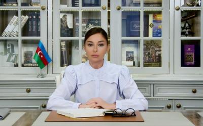 Mehriban Əliyeva Azərbaycan xalqını təbrik edib