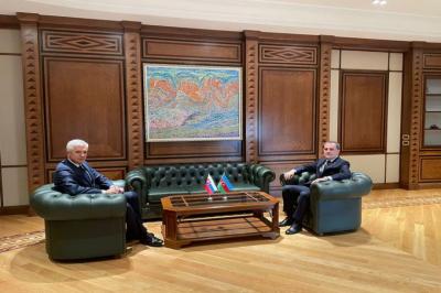 Azərbaycan və Slovakiya XİN rəhbərlərinin təkbətək görüşü keçirilir - Foto