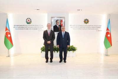 DTX rəisi BQXK-nin vitse-prezidenti ilə görüşüb