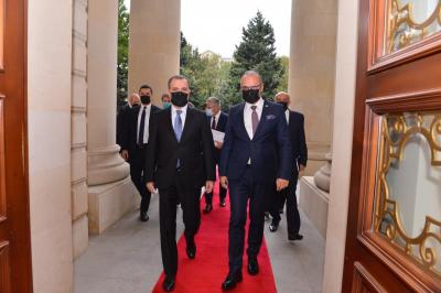 Azərbaycan və Xorvatiya XİN rəhbərlərinin görüşü keçirilib