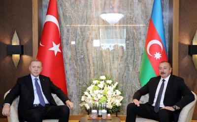 Azərbaycan və Türkiyə prezidentlərinin görüşü olub