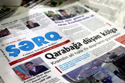 Mətbuatda peşəkarlıq və fədakarlıq örnəyi - 