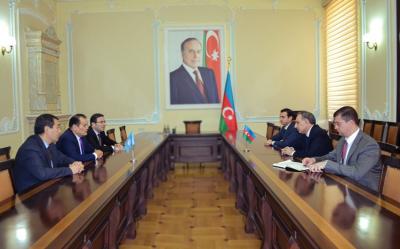 Kamran Əliyev Türk Şurasının Baş katibi ilə görüşüb