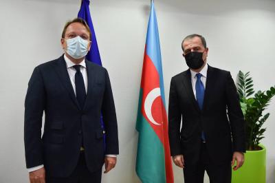Ceyhun Bayramov Şərq Tərəfdaşlığı ölkələri xarici işlər nazirlərinin görüşündə iştirak edib