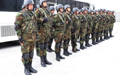 Daxili Qoşunların Vətən müharibəsində orden və medallarla təltif edilən hərbçilərinin sayı açlıqlanıb