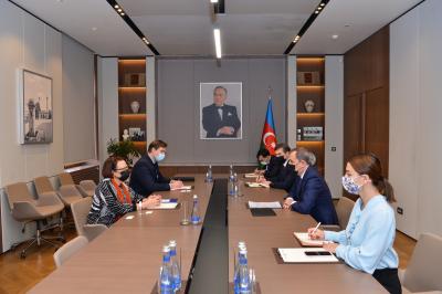 Ceyhun Bayramov Finlandiyanın yeni səfiri ilə görüşüb