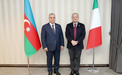 DTX rəisi İtaliyanın Maliyyə Qvardiyasının baş komandanını qəbul edib
